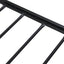 Queen Size Metal Platform Bed Frame with Wooden Headboard and Footboard with USB LINER - Korvel