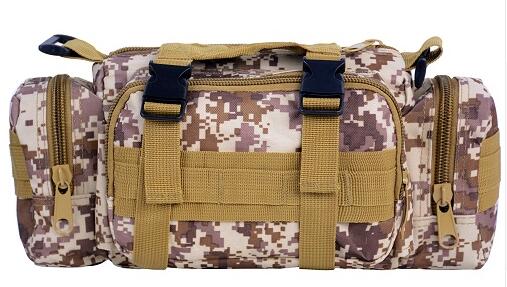 Black Hawk Commandos Multi-function Practical Waist Pack  Handlebar military Camouflage Shoulder Bag for outdoor sports activities - Korvel
