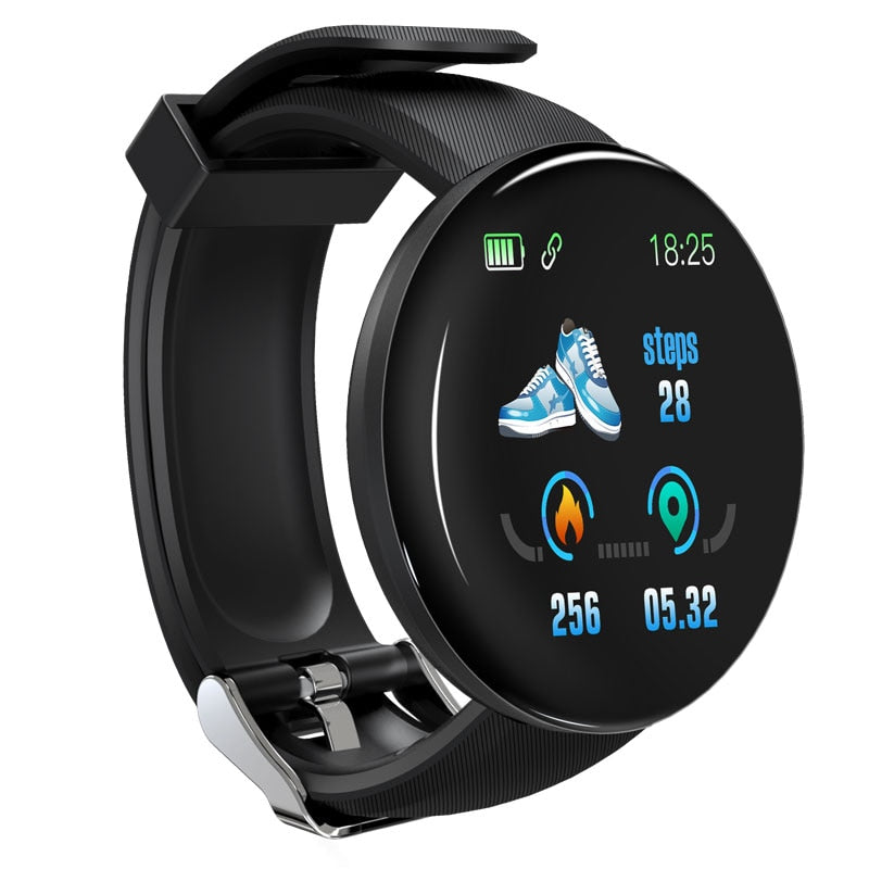 Bluetooth Smart Watch Men Blood Pressure Round Smartwatch Women Watch Waterproof Sport Tracker WhatsApp For Android Ios - Korvel