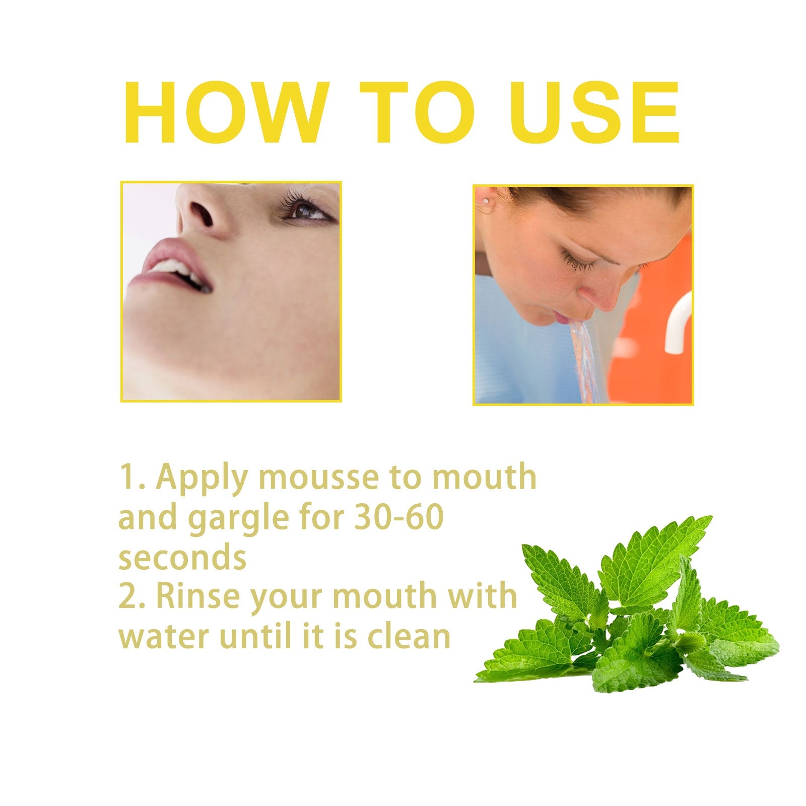 Propolis Oral Cleaning Mousse Oral Cleaning Care Tooth Stain Removal Fresh Mousse Toothpaste - Korvel