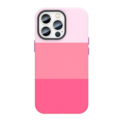 Suitable for Apple iPhone mobile phone case Apple 14Pro Max three color splicing and color blocking anti-drop case cover - Korvel