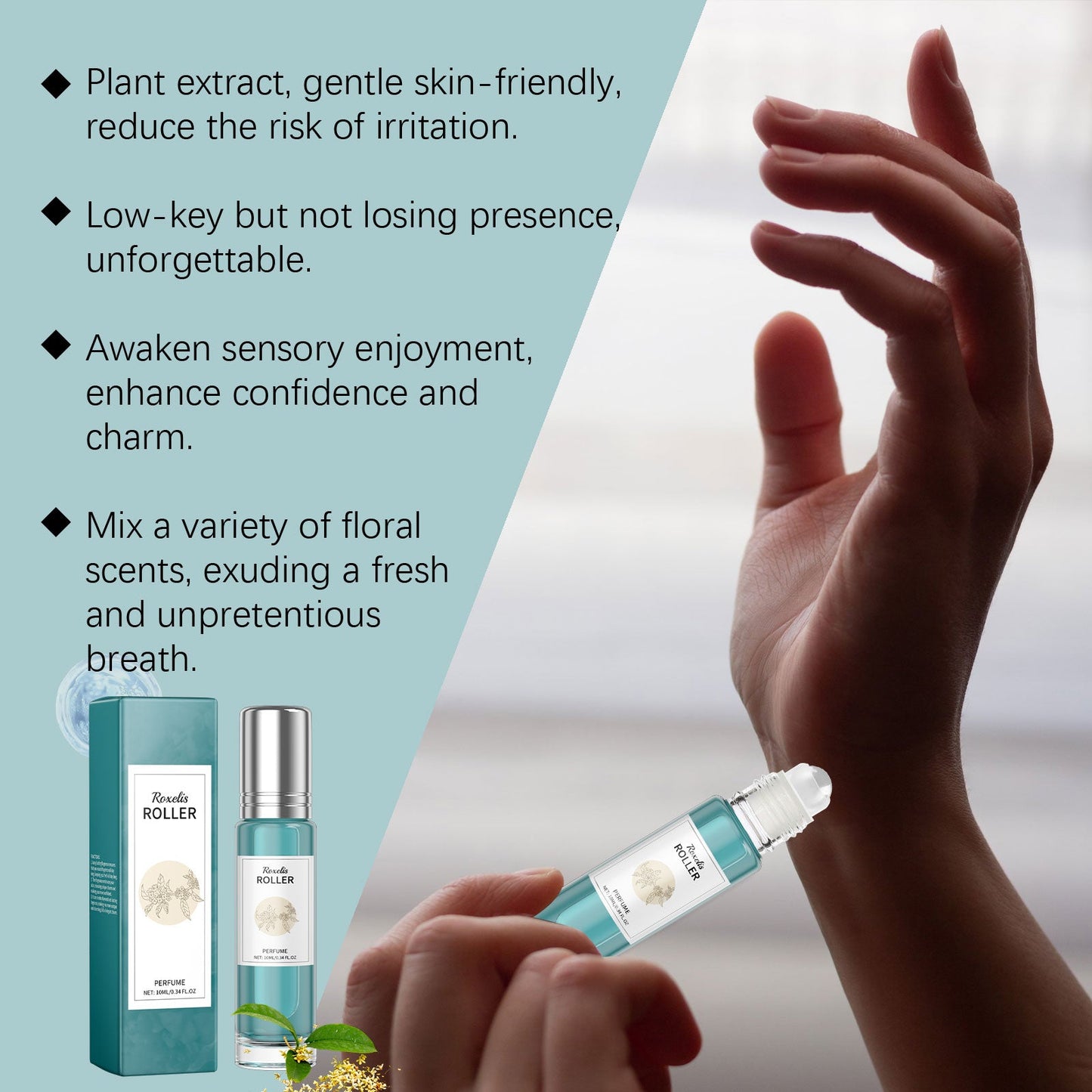 Charm Ball Perfume - Mint Laurel Fresh Fragrance