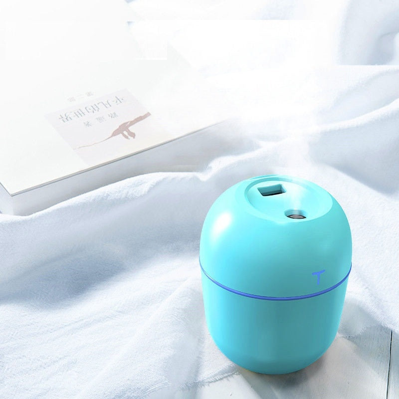 Ultrasonic Air Humidifier Household  Moisturizing Spray Student Dormitory Car Humidification Aromatherap with LED Night Light - Korvel
