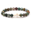 Fashion bead jewelry cross bracelet - Korvel