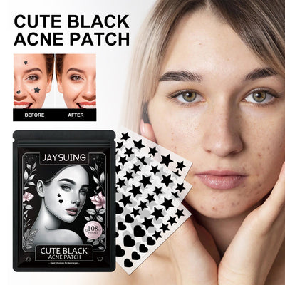 JAYSUING Cute Black Acne Patch for Skin Care