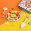 Children's early education puzzle play house simulation pizza fruits and vegetables joyful role-playing kitchen wooden toys - Korvel