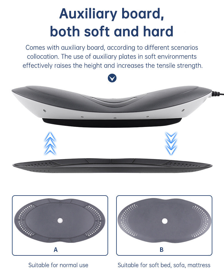 Massager Lombaire Premium avec Compresse Chaude et Pression d'Air