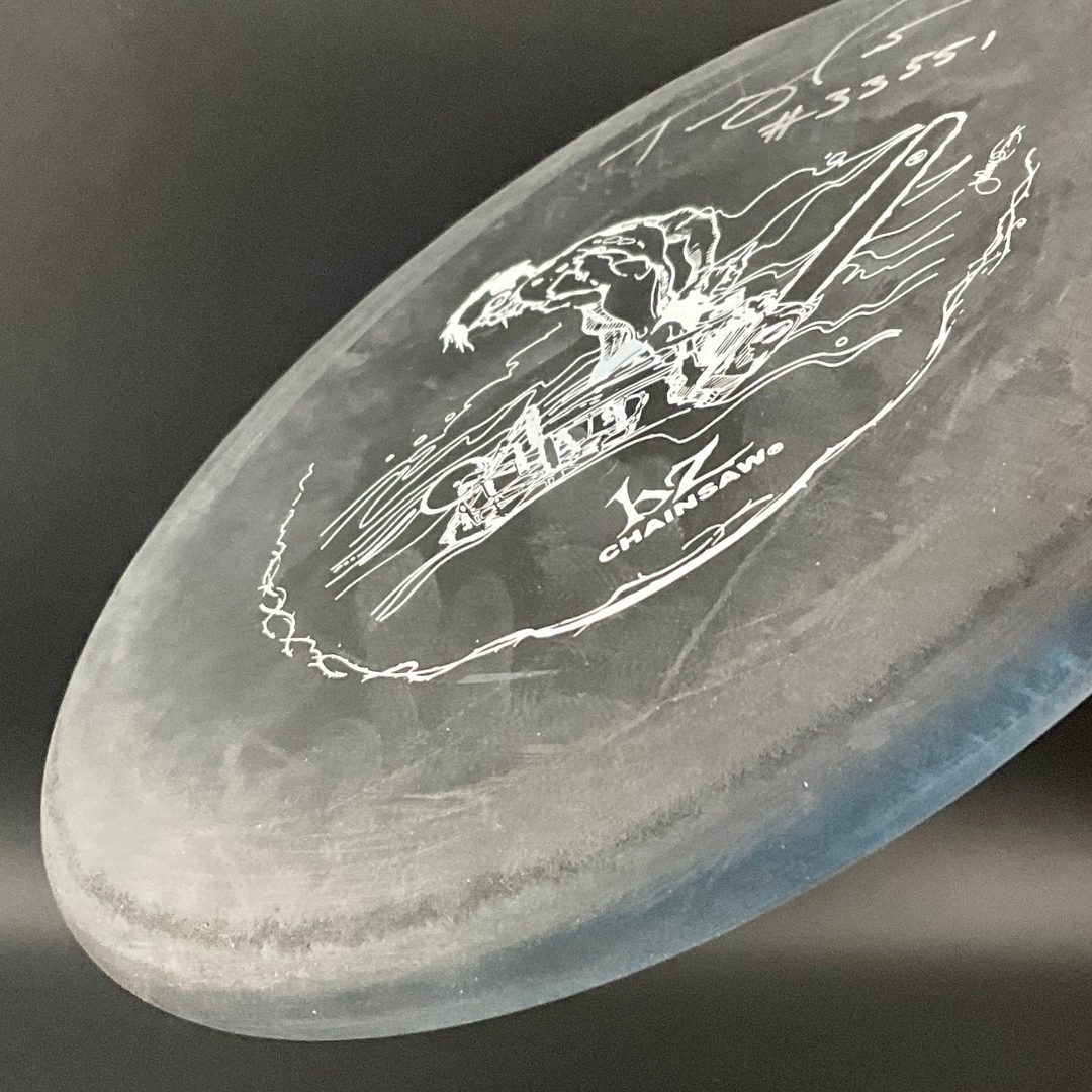 Putter de disc golf en édition limitée signé BZ Chainsaw
