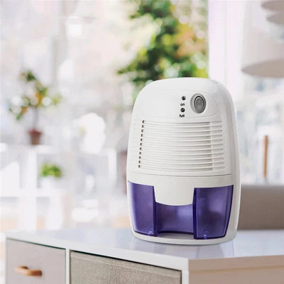 9V/USB Mini Dehumidifier Small Dehumidifier Small Mute White Household Dehumidifier - Korvel