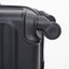 20" Carry on Luggage Lightweight Suitcase, Spinner Wheels, Black - Korvel