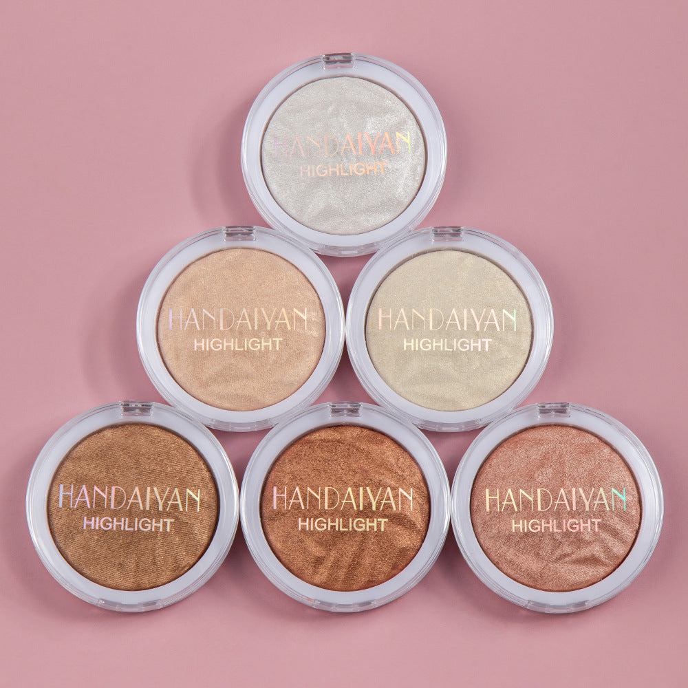 Makeup Monochromatic Diamond Polarized Highlight Powder Long-lasting Brightening, Fixing and Repairing Highlight Powder - Korvel