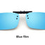 Gafas de sol clip-on polarizadas con espejo UV400