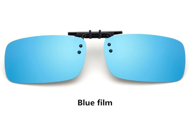 Gafas de sol clip-on polarizadas con espejo UV400
