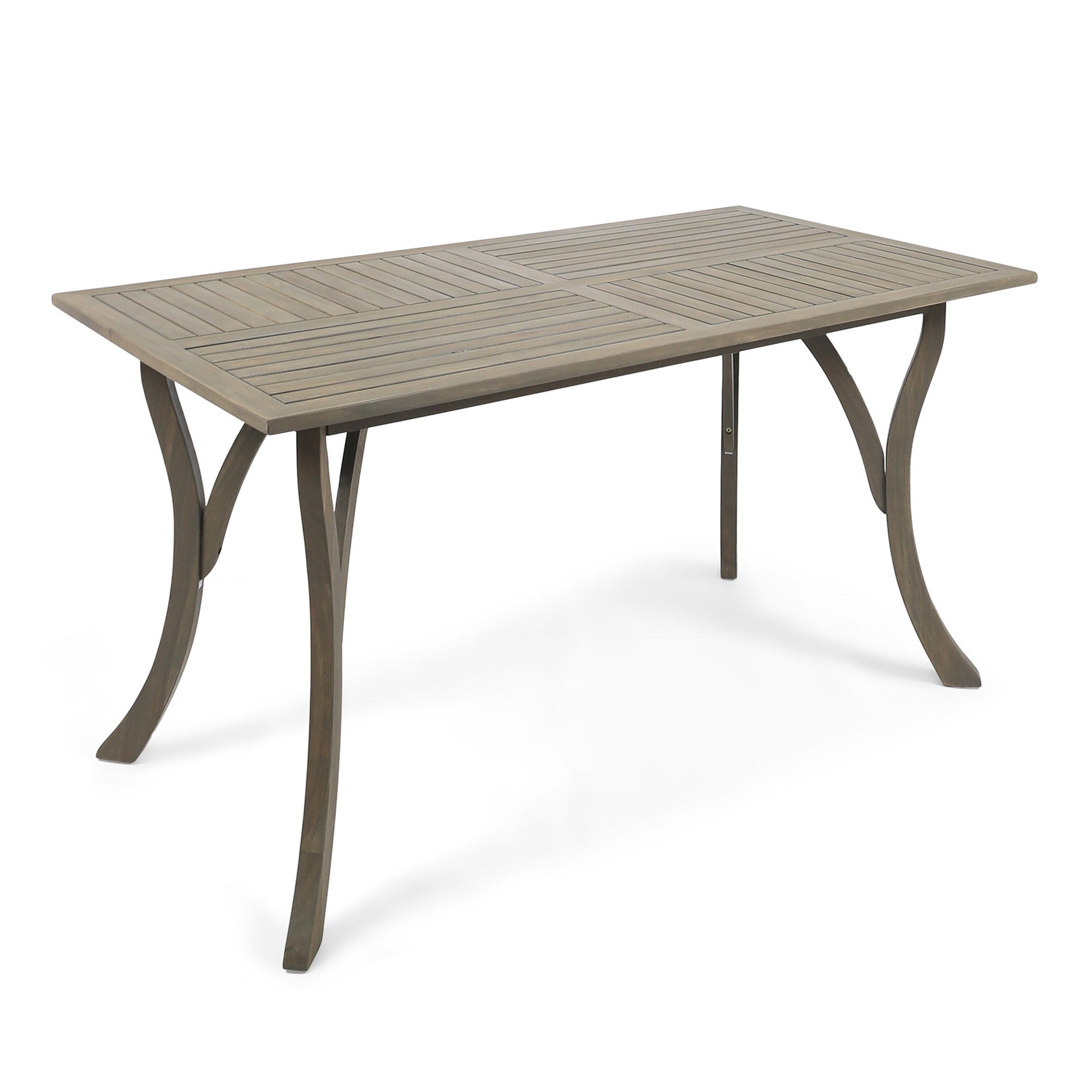 ECTANGULAR WOOD TABLE - Korvel