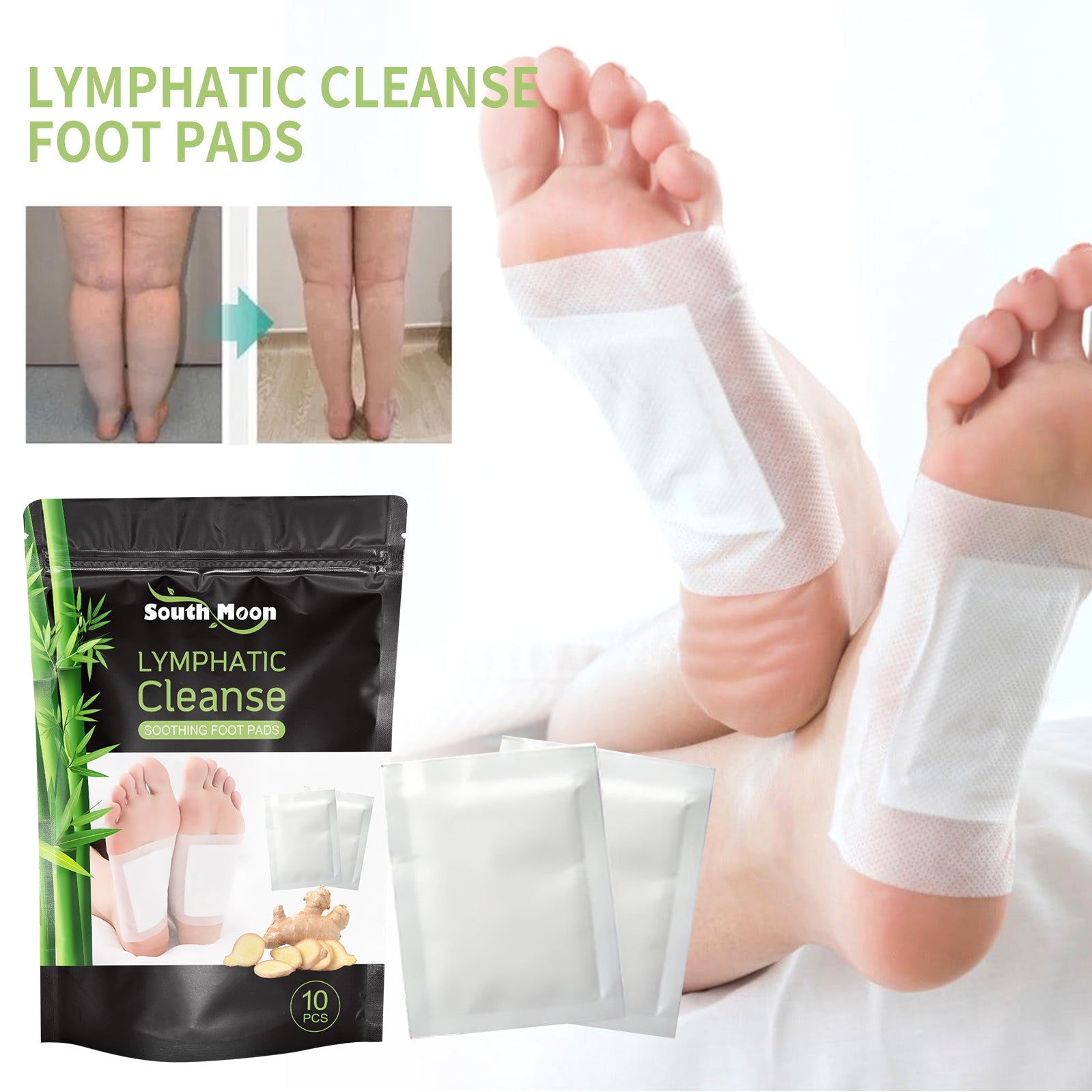 Clean Foot Patch Deep Clean Foot Moisture Slimming Body Care Patch - Korvel