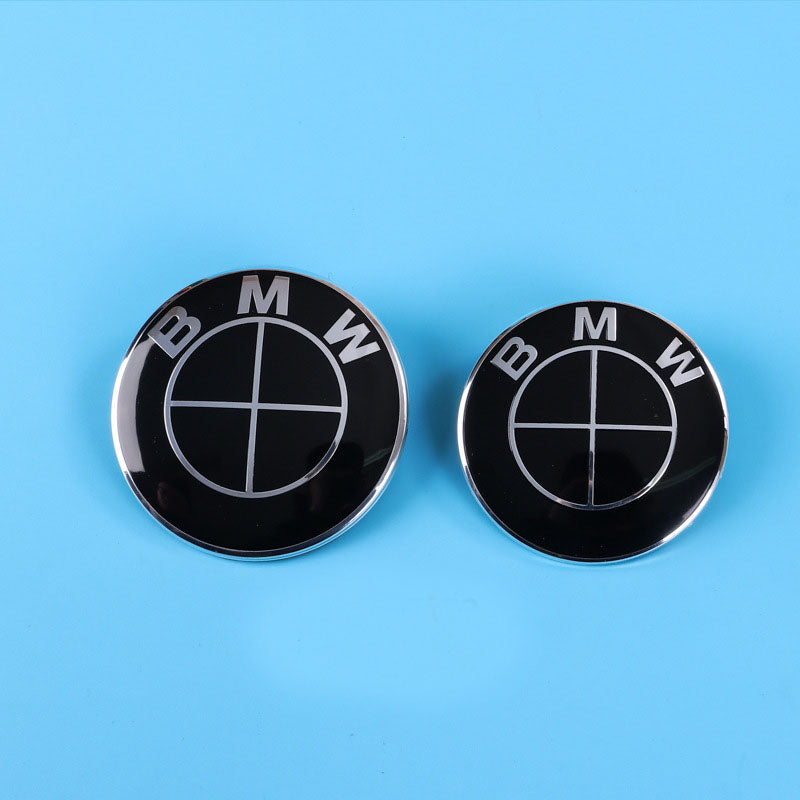 Suitable for BMW front and rear standard wheel hub covers 56/68mm 3 Series 5 Series X1X5X6M logo co branded center cover logo - Korvel