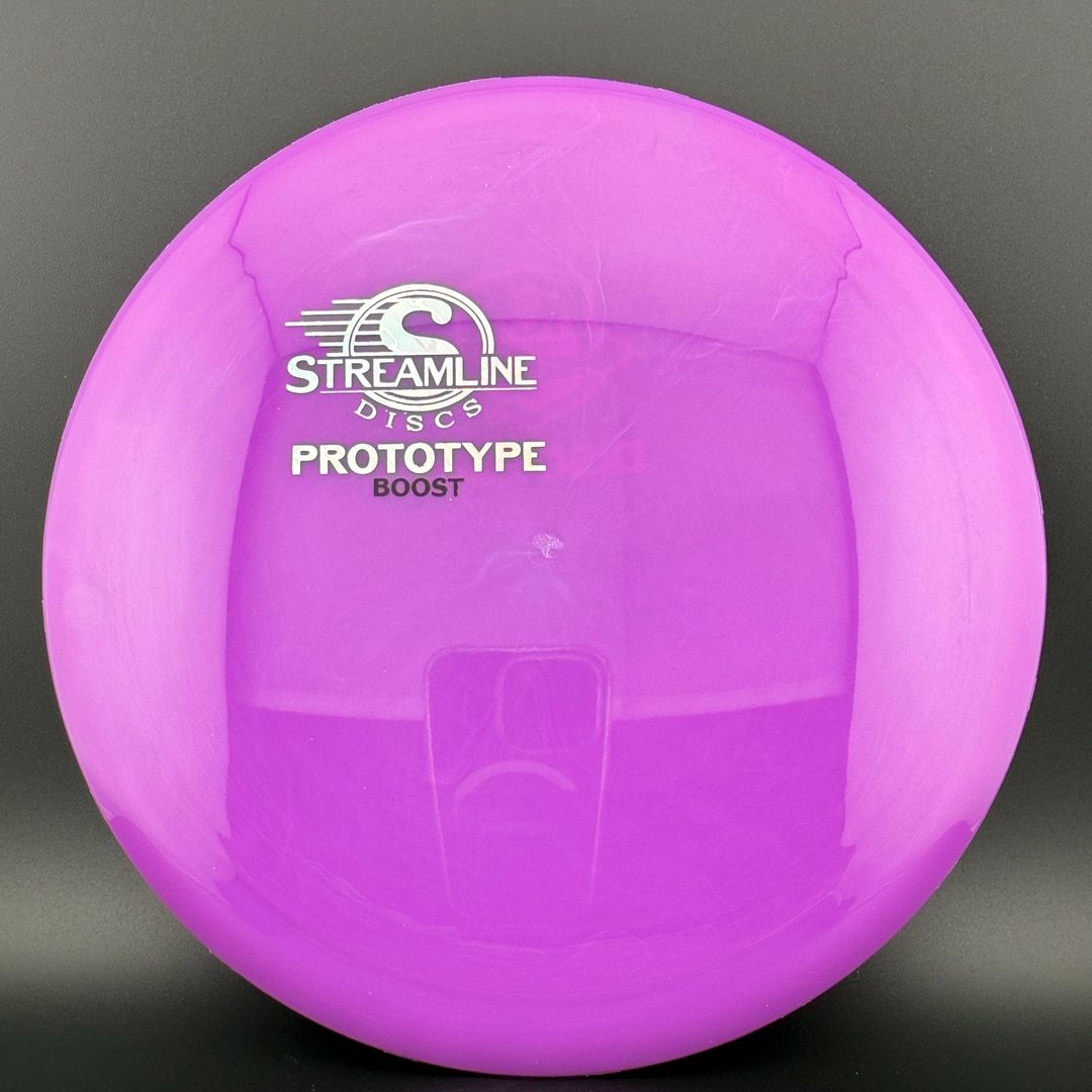 Disco Neutron Boost Prototype - Firma de Eagle McMahon