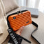 PC hard shell toiletry bag 7-inch shoulder crossbody bag hand storage bag suitcase small bag - Korvel
