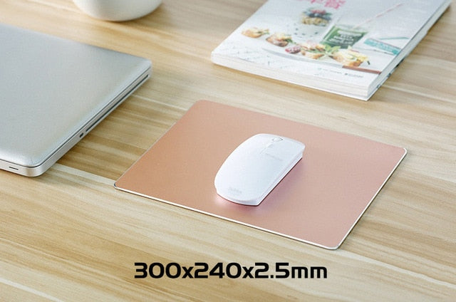Premium Aluminum Alloy Mouse Pad - Sleek & Durable Design
