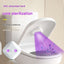 UV toilet disinfection lamp bathroom sterilizer intelligent toilet sterilizer - Korvel