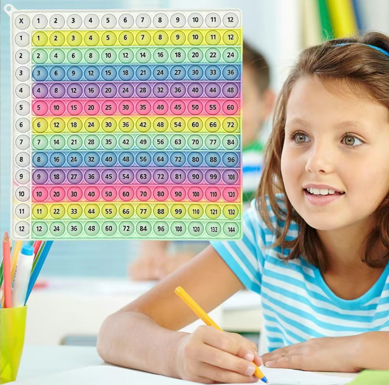 Tableau Mathématique MultiMaster - Jeu de Multiplication Engagé