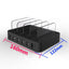 Desktop Quick Charger  4 Ports 24W USB Charger Multi-port USB Charging Station Dock - Korvel