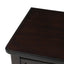 TREXM Narrow Console Desk, Ultra Thin Sofa Table with Three Storage Drawers and Living Room Bottom Shelves (Espresso) - Korvel