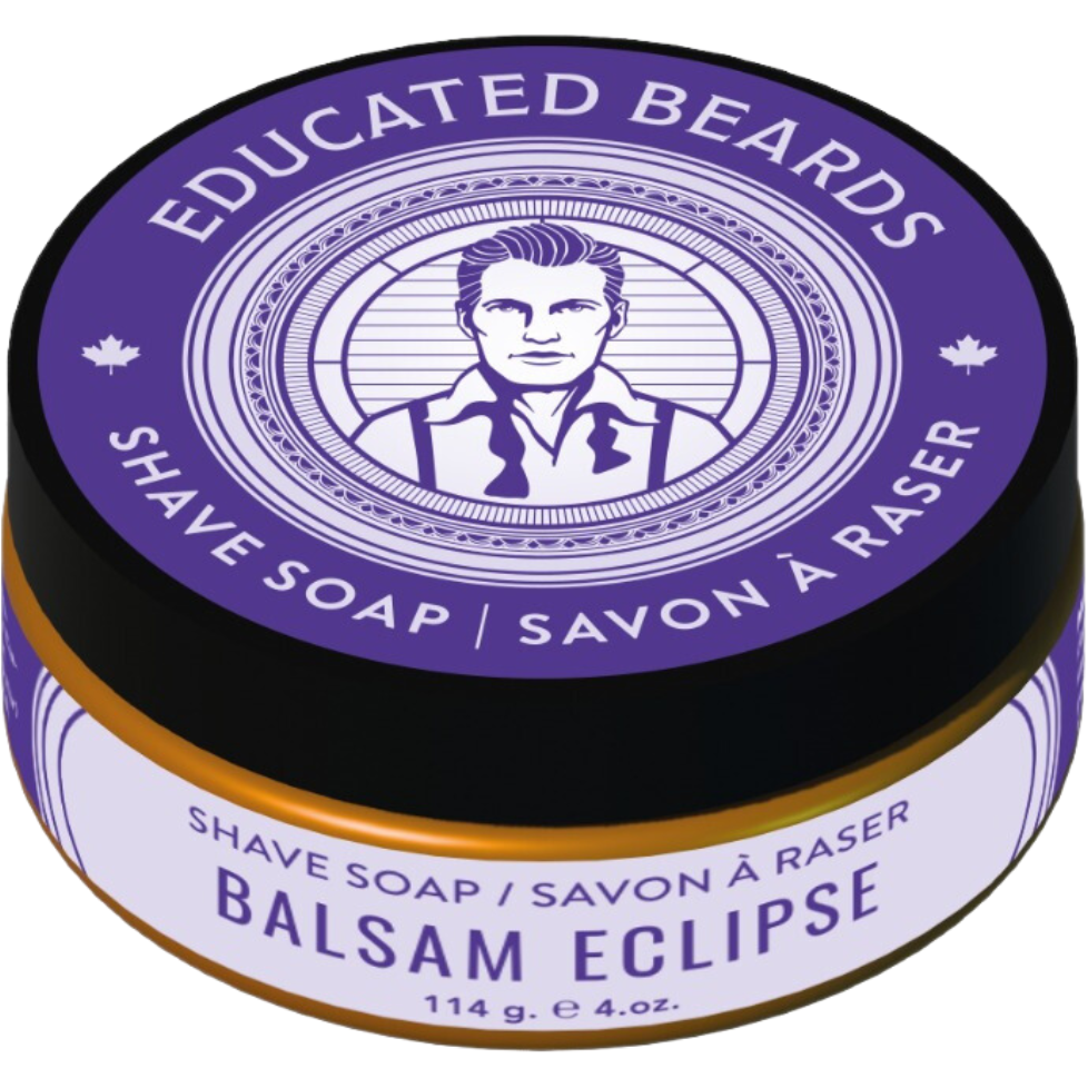 Educated Beards Balsam Eclipse Shave Soap - 4 oz