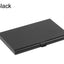 Creative business card case stainless steel Aluminum Holder Metal Box Cover Credit Men business card holder card metal Wallet - Korvel