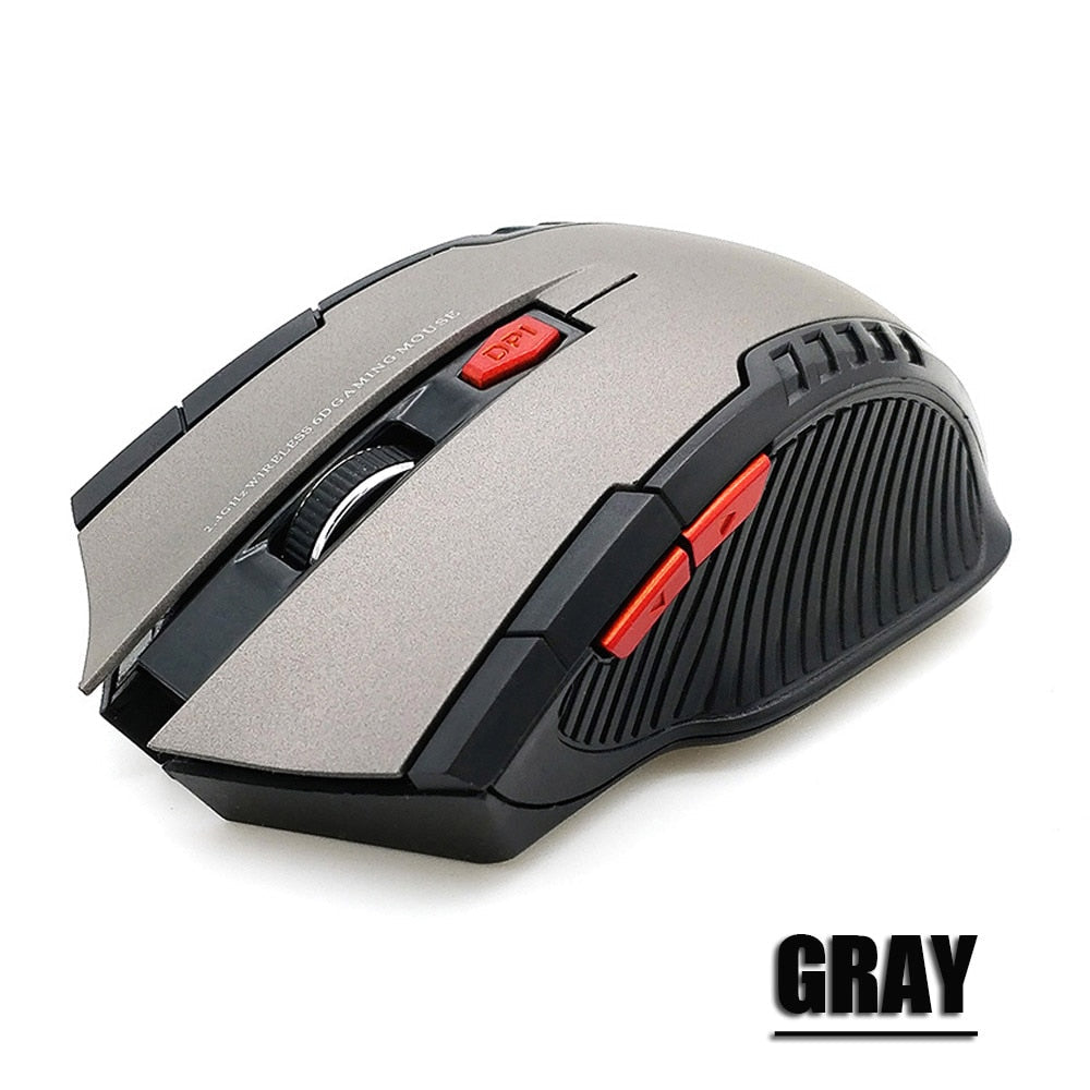 2.4GHz Wireless Mice With USB Receiver Gamer 2000DPI Mouse For Computer PC Laptop - Korvel