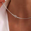 Titanium Steel Knotted Necklace - Korvel