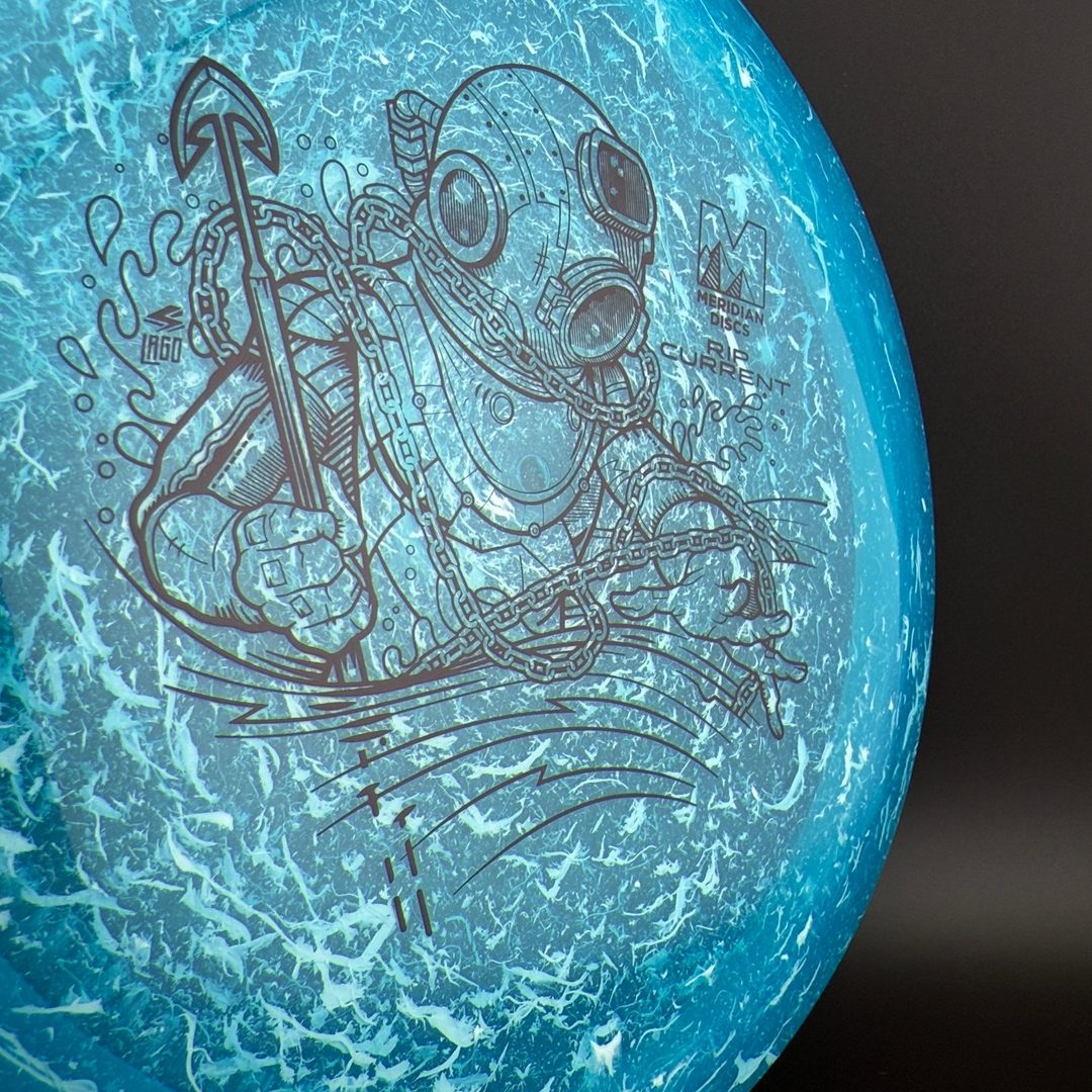 Marbled Clarus Rip Current Disc Golf Driver