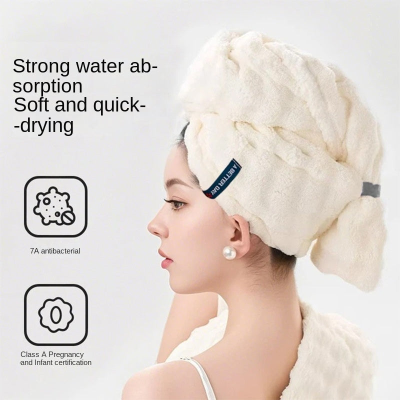 Bonnet de séchage extra large de style français pour un séchage rapide