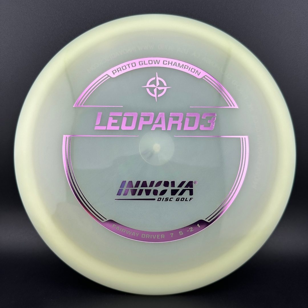 Proto Glow Champion Leopard3 Disque de Golf