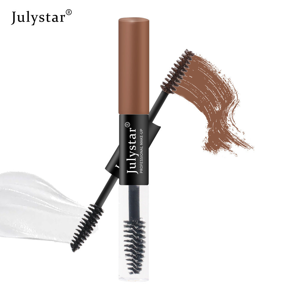Liquid Waterproof And Non Dizzy Eyebrow Dye Cream Double Head Dyeing And Setting Three-Dimensional Eyebrow Dye Cream - Korvel