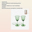 Vintage Green Red Wine Cup Glass Goblet Champagne Cup Cocktail Martini Glass  Home Drinking Utensils Crystal Cup - Korvel