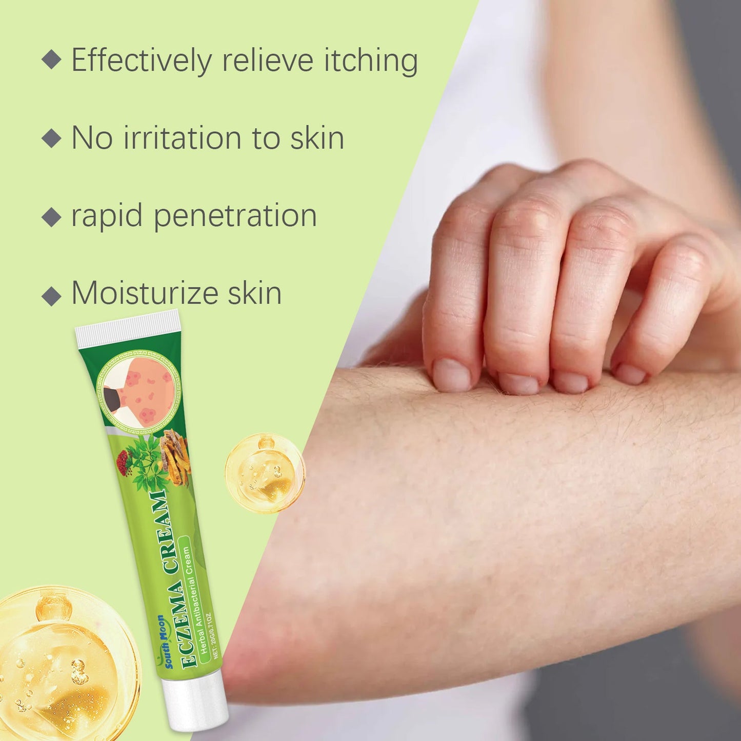 Herbal Skin Care Cream for Nourishing Hands and Feet