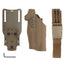 Holster tactique pour pistolet gauche 6354DO pour Glock 17