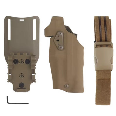 6354DO Left-Handed Tactical Pistol Holster for Glock 17