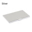 Creative business card case stainless steel Aluminum Holder Metal Box Cover Credit Men business card holder card metal Wallet - Korvel