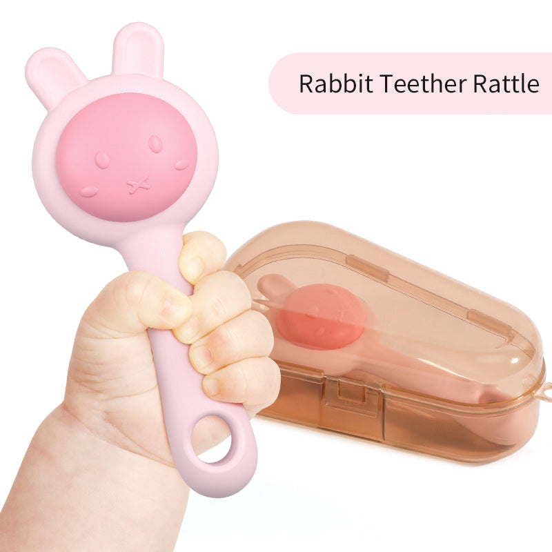 Baby Ringing Bell Toy Can Bite Water Boiled Small Sand Hammer Hand Ringing Bell Sand Hammer - Korvel