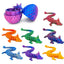 Dragon Egg 3D Printing Crystal Dragon Gem Dragon Egg Divine Dragon Storage Set Craft Gift Decoration Creative Toy Trendy Play - Korvel