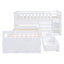 Cama loft twin en forma de L que ahorra espacio con 7 cajones - Blanca