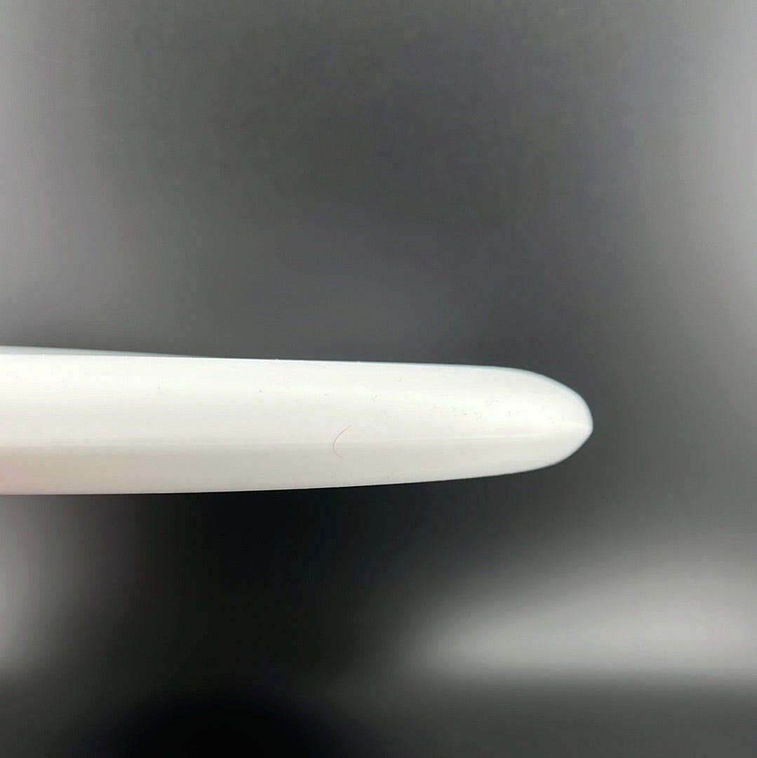 Nerve Muse - UV Reactive Disc Golf Putter - White with Mini TSA Stamp