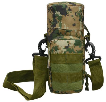 Black Hawk Commandos Tatical Molle Water Bottle Pouch bag H2O Holder Attachment military camouflage pack - Korvel
