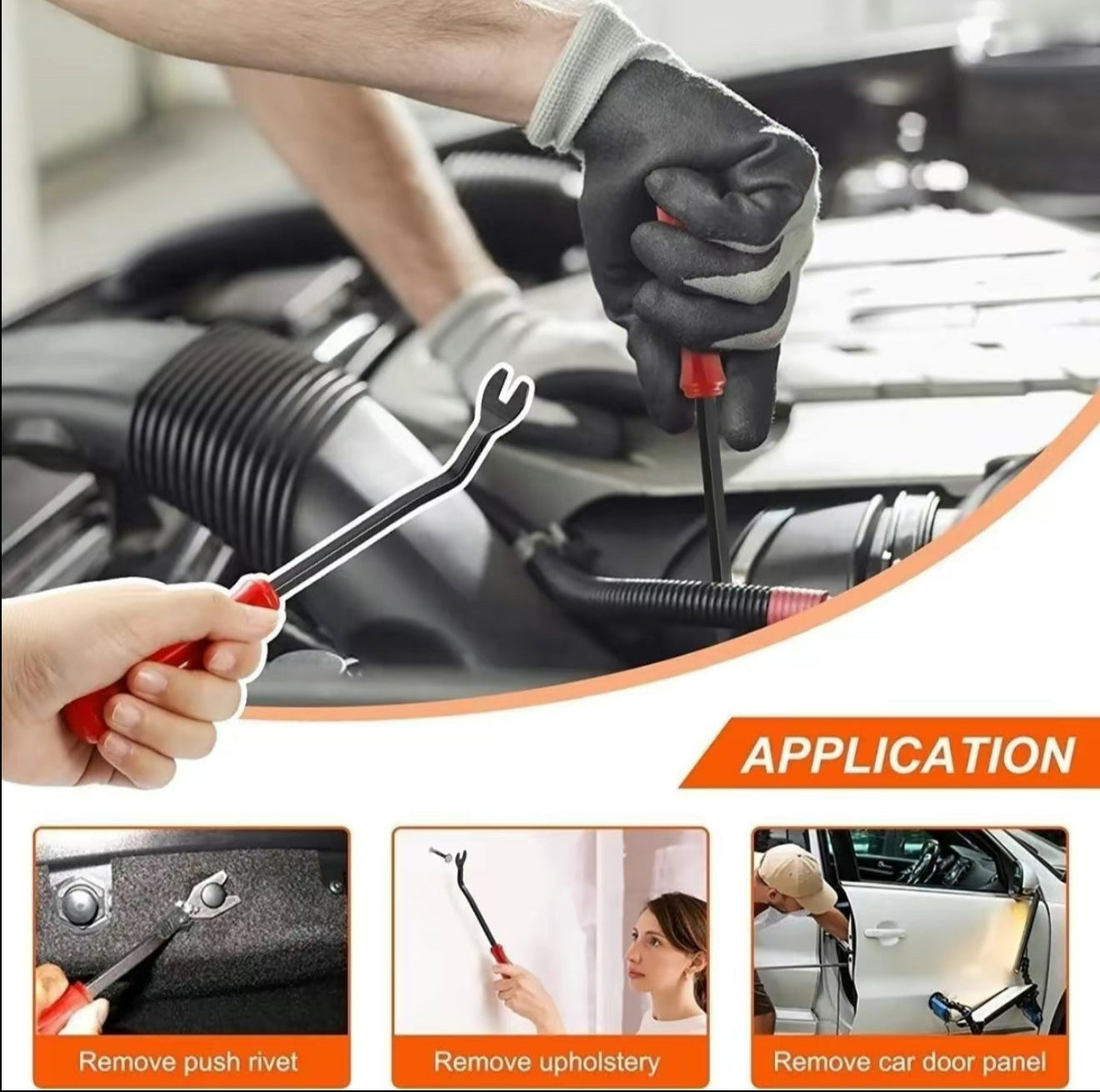 SnapClip Auto Set - 100-Piece Fastening Solution