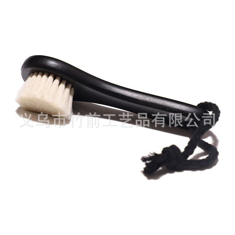 Baby hair comb round head beech wood baby bath brush children's bath brush - Korvel
