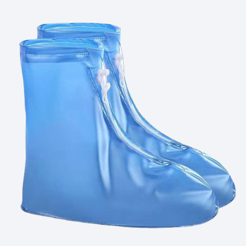 Waterproof, non-slip reusable shoe covers (PVC/silicone sole) – for rain/snow, unisex. - Korvel