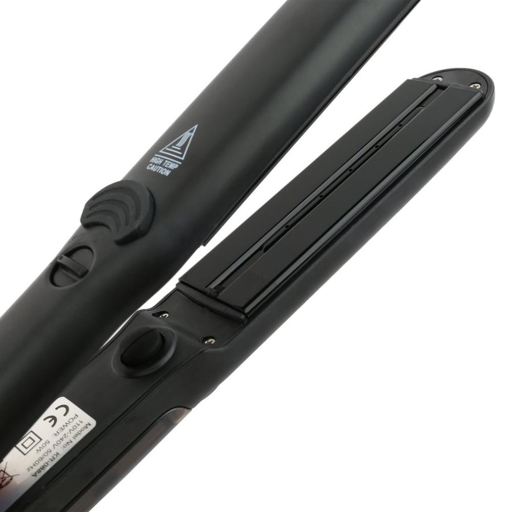 450F ceramic steam straightener porcelain steam rapid heating - Korvel