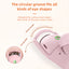 Electric eyelash curler three temperature rechargeable eyelash curler portable compact heating eyelash curler - Korvel